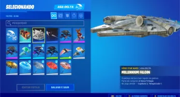 Conta Fortnite com john wick picareta minty e outras skins