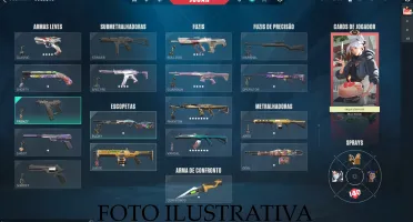 Conta Valorant Com Skin Nfa - Contas Com 30 Skins