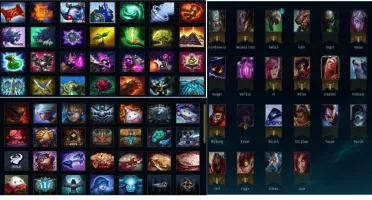 VENDO CONTA LOL 124 CAMPEÕES 94 SKINS DIAMANTE 5
