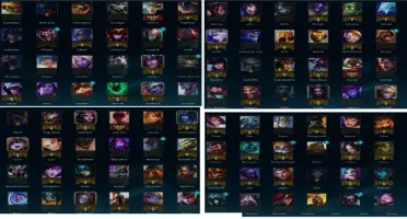 VENDO CONTA LOL 124 CAMPEÕES 94 SKINS DIAMANTE 5