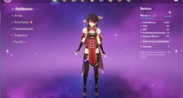 GENSHIN IMPACT - CONTA AR20 + CHILDE + DIONA + CHONGYUN