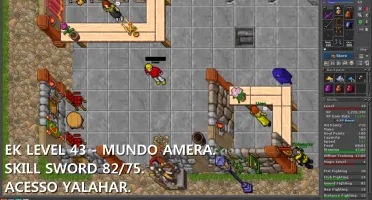 CONTAS MAKER TIBIA/ 17 DIAS DE VOUCHERS- SKILL ALTO.