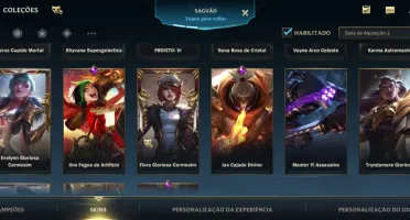 Conta WR - Diamante IV - Main JG com 25.000 pontos