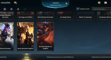 Conta WR - Diamante IV - Main JG com 25.000 pontos