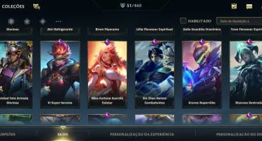 Conta WR - Diamante IV - Main JG com 25.000 pontos