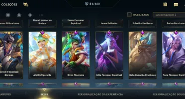 Conta WR - Diamante IV - Main JG com 25.000 pontos