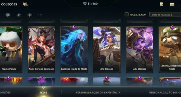 Conta WR - Diamante IV - Main JG com 25.000 pontos