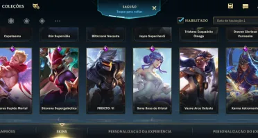Conta WR - Diamante IV - Main JG com 25.000 pontos