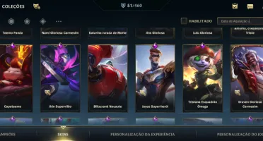 Conta WR - Diamante IV - Main JG com 25.000 pontos