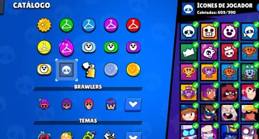 105 MIL TROFÉUS! Conta Brawl Stars Completa com 104 Brawlers
