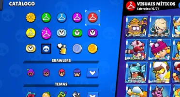 105 MIL TROFÉUS! Conta Brawl Stars Completa com 104 Brawlers