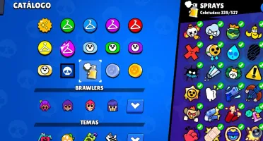 105 MIL TROFÉUS! Conta Brawl Stars Completa com 104 Brawlers