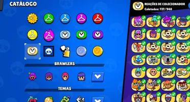105 MIL TROFÉUS! Conta Brawl Stars Completa com 104 Brawlers