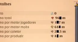 Conta Albion Online 700 em Bruxo, Craft e Coleta
