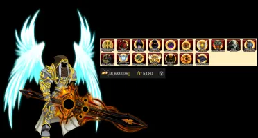 Conta Com Forge + Rgow + 1.3K De Itens + 5K De Acs. - Aqw