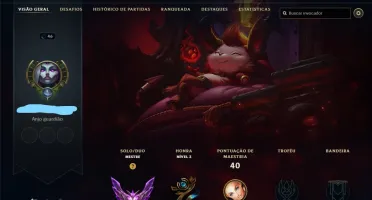 Conta mestre lv 47, poucas partidas...