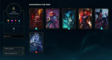 Conta mestre lv 47, poucas partidas...