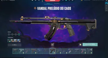 Valorant: Conta com 2k gastos. karambit, vandal kuronami & e