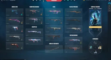 Valorant: Conta com 2k gastos. karambit, vandal kuronami & e