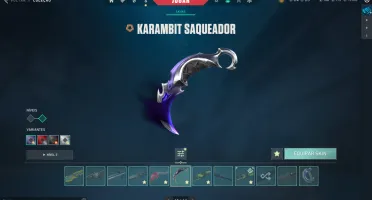 Valorant: Conta com 2k gastos. karambit, vandal kuronami & e