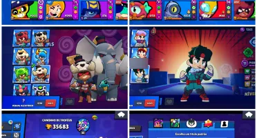 Conta top de brawl stars.