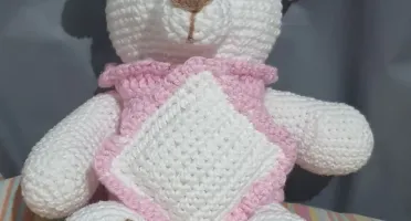 urso soneca amigurumi