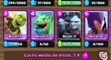 Acount Clash Royale level 11