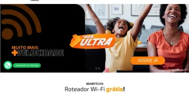 Site pronto para empresa provedoras de internet