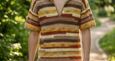 Camisa de Crochê