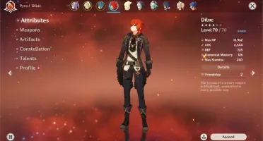 Genshin - AR48 - Diluc, Keqing(C1) e 100% 5 star do banner