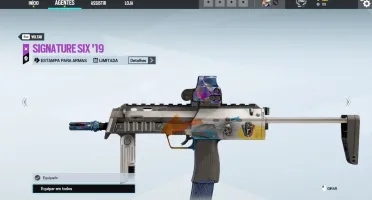 conta de Tom Clancy's Rainbow Six Siege rara