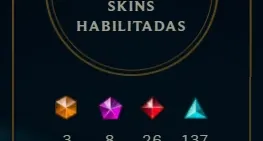 Conta Riot Games (League of Legends, Valorant e TFT)