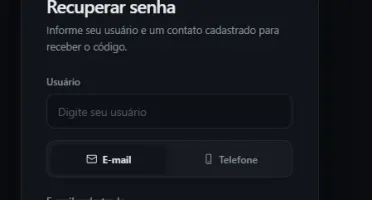 Tela de Login Premium — HTML, CSS & JavaScript com Recuperaç