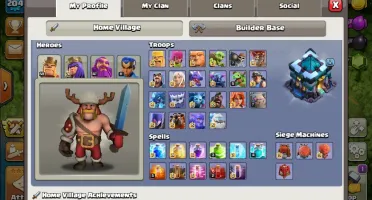 Clash of clans cv 13 top