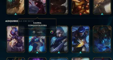 Conta Grão Mestre - EMOTE CHALLENGER