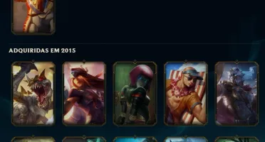 Conta Grão Mestre - EMOTE CHALLENGER