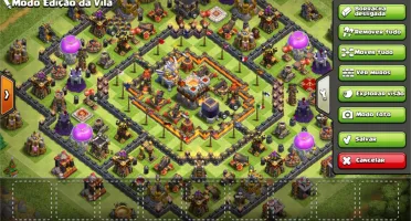 Clas of clans 3 vilas top cv 10 cv 11 e outra cv10