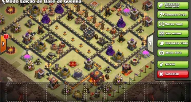 Clas of clans 3 vilas top cv 10 cv 11 e outra cv10