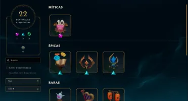 Conta League of Legends + Riven Camp 2012 + 417 skins .