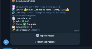 Bot Telegram SMM Revenda Seguidores  & Curtidas Python