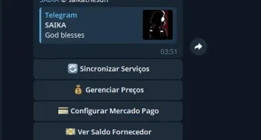 Bot Telegram SMM Revenda Seguidores  & Curtidas Python