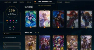 Conta - League of Legends
