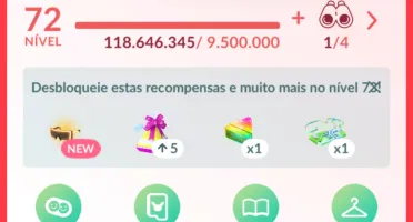 Conta Pokemon GO nível 72, 42 SHUNDOS