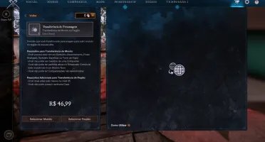 Conta New World Lvl 60