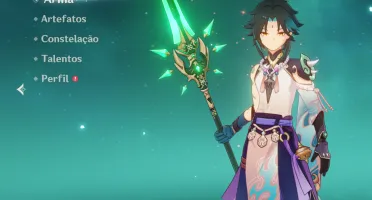 Conta Genshin AR-55 Xiao com Jade
