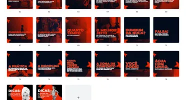 Pack Canva Academia Vol 1 - 80 Artes Editáveis
