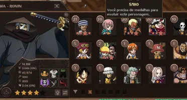 Conta gla barata com marco 2* quase 3* e ryuma 4* com skin