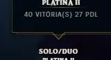 vendo acc league of legends boa para rushar platina 2 lvl 39