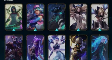 CONTA LOL D4 S10 48 SKINS