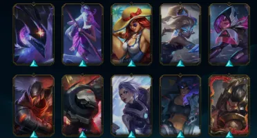 CONTA LOL D4 S10 48 SKINS